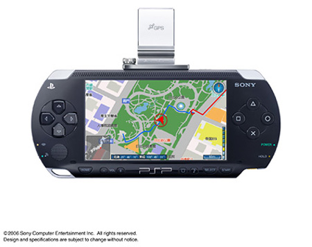【图】PSP也导航!SONY推出PSP专用GPS接