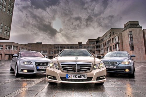 图】挑战奥迪宝马体验全新一代奔驰E系