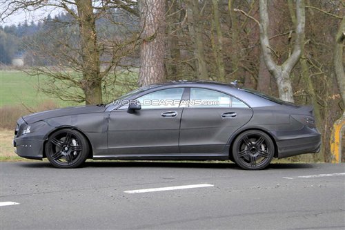 路测接近尾声 新奔驰CLS 63 AMG将发布 汽车之家