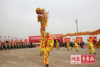 【图】西柏坡高速公路昨日开工 明年年底通车