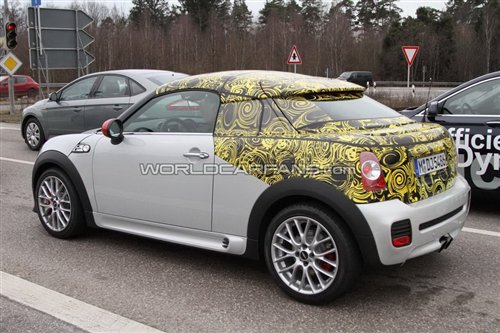 MINI Coupe JCW高性能版路试谍照曝光 衡阳汽车网