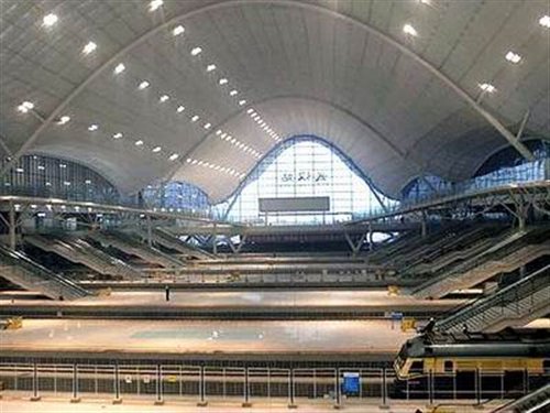 【图】东莞火车站口岸建设路轨铺设已过七成