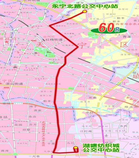 【图】关于新辟60路、撤销10A路线路的公示