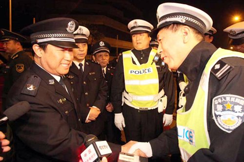 【图】天津交警河东支队专项治理交通违法行为