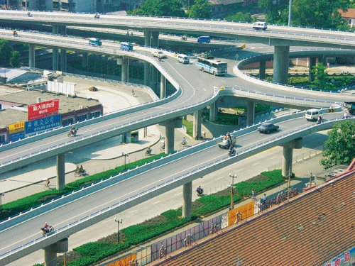 兰州东岗立交至深沟桥修东西高架快速路