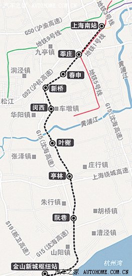 金山区根据金山铁路贯穿涉及亭林,金山工业区,漕泾,山阳,金山卫以及