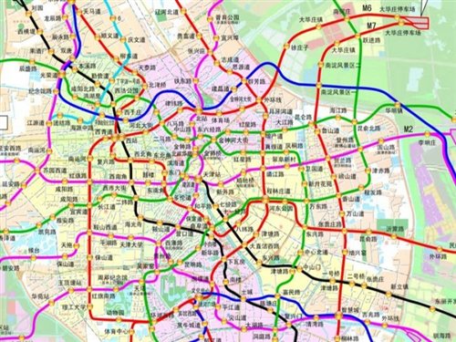 天津发布低碳日程表启建七条地铁线
