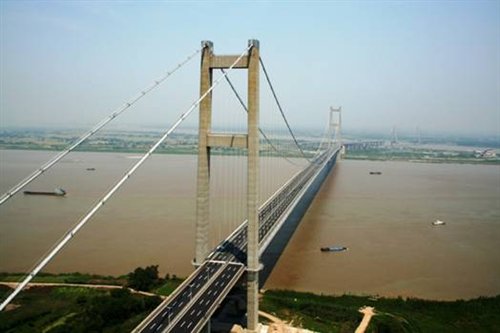 图】镇江公路局:扬中大桥实施半封闭维修