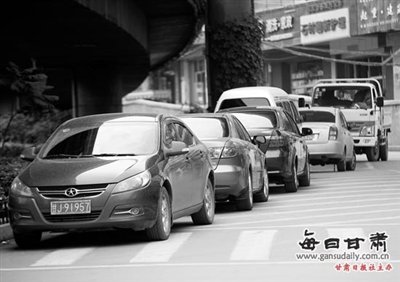 【图】兰州车位比严重失衡 找车位困难成常事