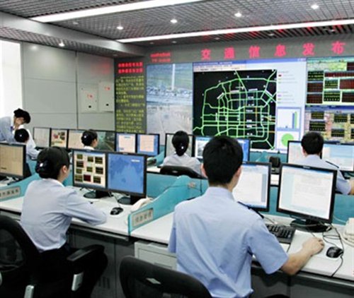 吉林省长春交警建立交通信息发布中心