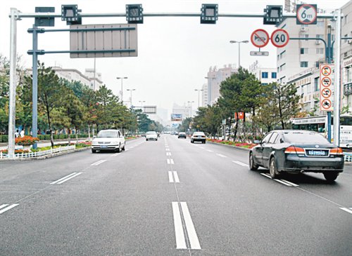 沈阳黄河北大街部分道路整修工程已开工