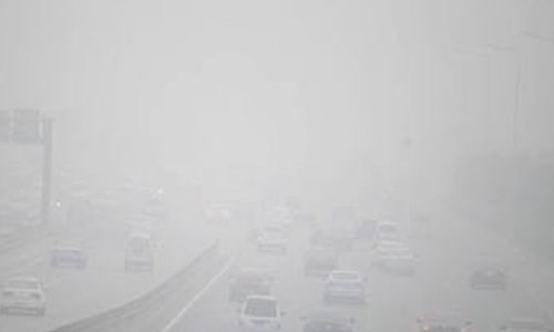 【图】雾霾天气影响交通安全 各职能部门应对