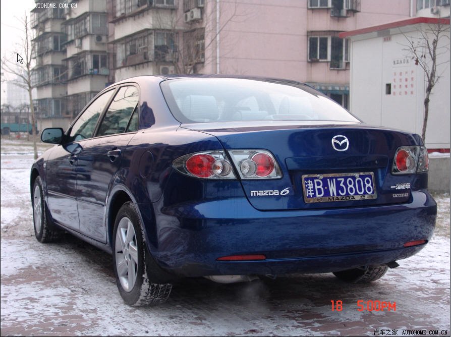 【图】汽车之家新车之蓝色M6_马自达6论坛