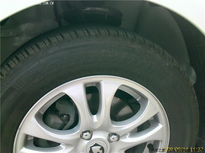 【图】悦翔的轮胎换成GOODRIDE(好运)牌了,