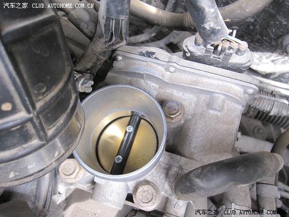 【图】跟向善学洗节气门--原来很简单!_天语S