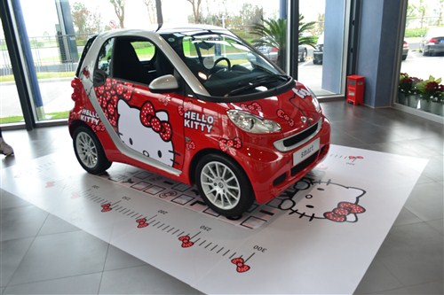 奔驰smart-hello kitty