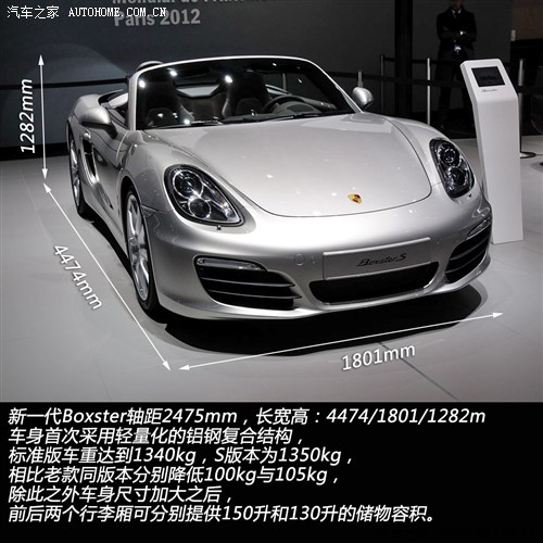 r r Boxster 2013 Boxster S 3.4