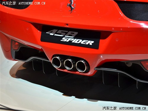   458 Italia 2013 4.5 Spider