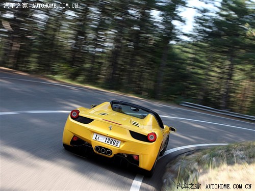   458 Italia 2013 4.5 Spider