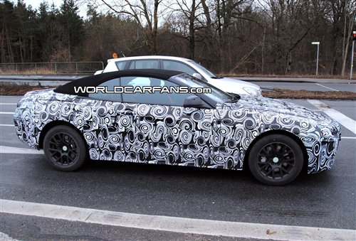 【图】大变身 第三代宝马6系列敞篷车谍照曝光