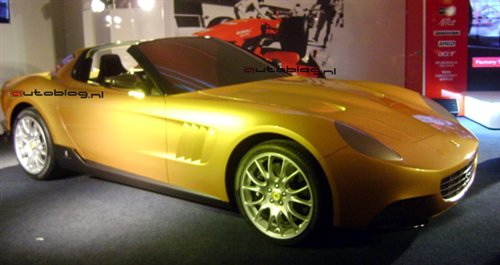 基于599 GTB 法拉利推出黄金版车型