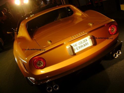 基于599 GTB 法拉利推出黄金版车型