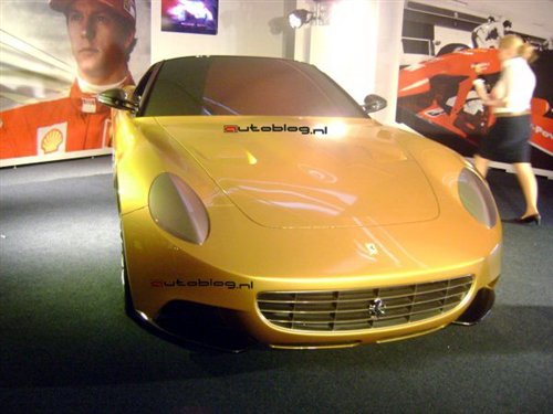 基于599 GTB 法拉利推出黄金版车型