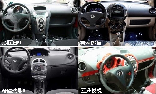 与奔奔同级别 长安A101内饰首次曝光（图）