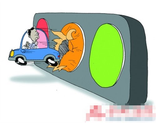 【图】电子眼暂不抓拍闯黄灯该不该受罚存争议