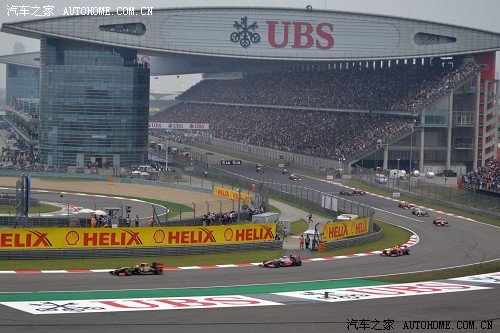 【图】河南威佳英菲尼迪F1中国大奖赛观赛之