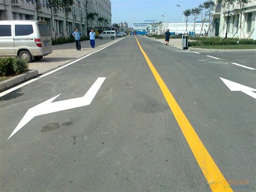 【图】天津市静海县城区交通标线重新施划完成