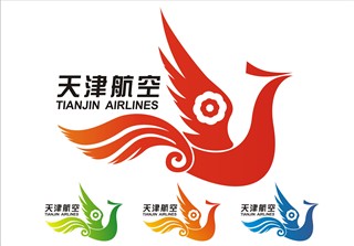 天津航空标识图片