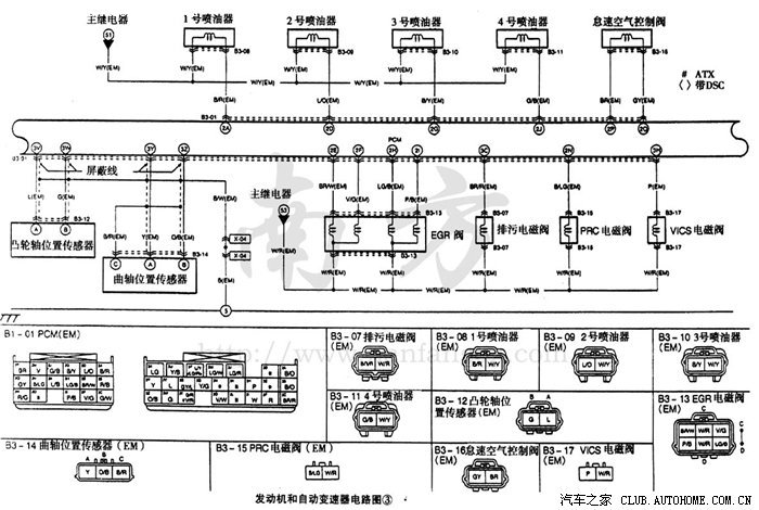 福美来全车线路图