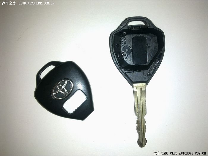 08款mini车钥匙换电池图片