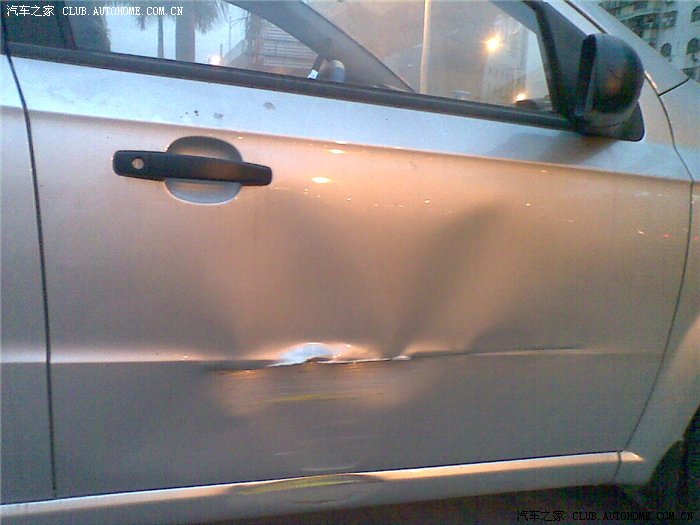 车门防撞条毁了车门图片