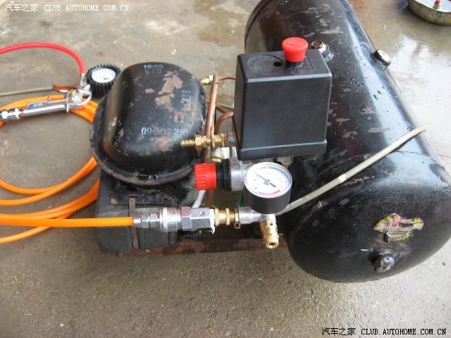 自制高压气泵制作过程图片