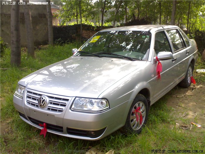 提车归来 桑塔纳志俊1.8 出租版