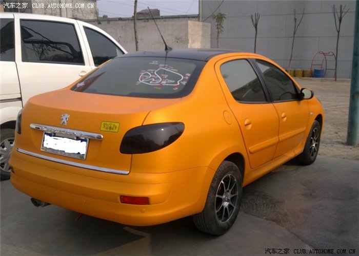 【图】207全车改色`_标致207论坛_汽车之家论坛