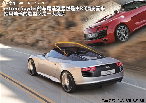 µ µ() µe-tron 2010 Spyder Concept